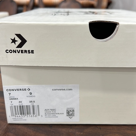Stussy x Converse Chuck 70 Hi | Size 7 Men/9 Women - Picture 10 of 10